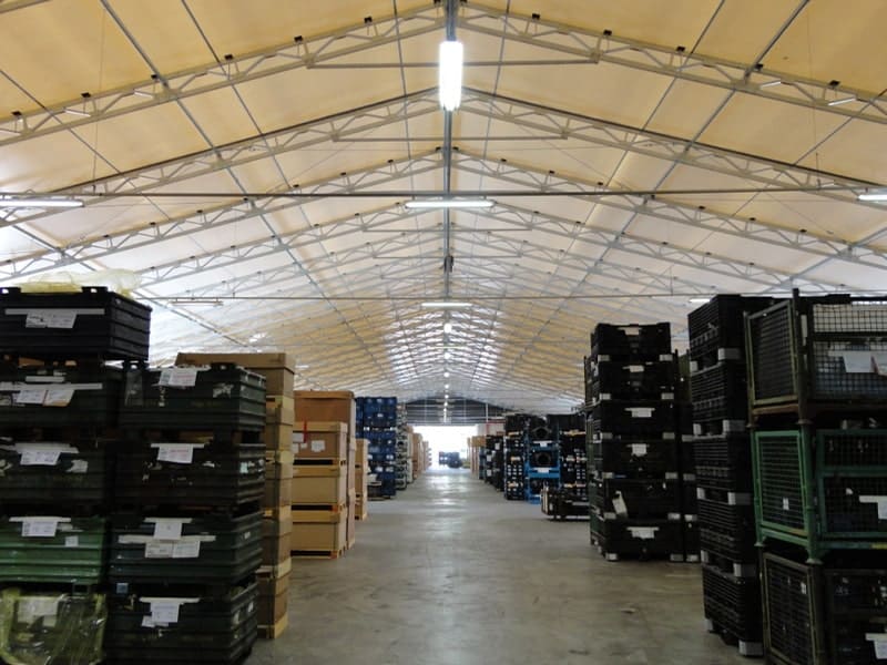 armazenagem de produtos perecíveis
